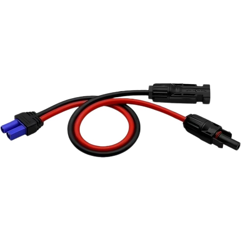 Solar Cable Mc4 Connector - สายต่อขยายพร้อมขั้วต่อ MC4 ขนาด 12AWG สำหรับปลั๊กหลายช่อง ใช้ในโรงไฟฟ้าพลังงานแสงอาทิตย์ภายในประเทศ