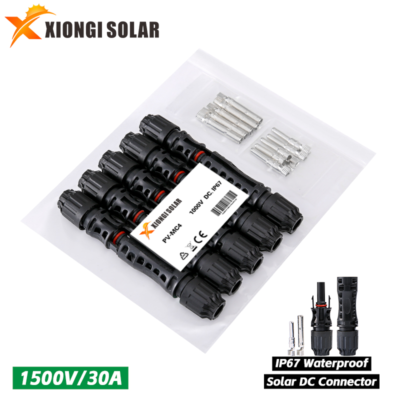 DC Solar Connector 1000V30A แผ - Solar Cable Mc4 Connector บทวิจารณ์และราคา