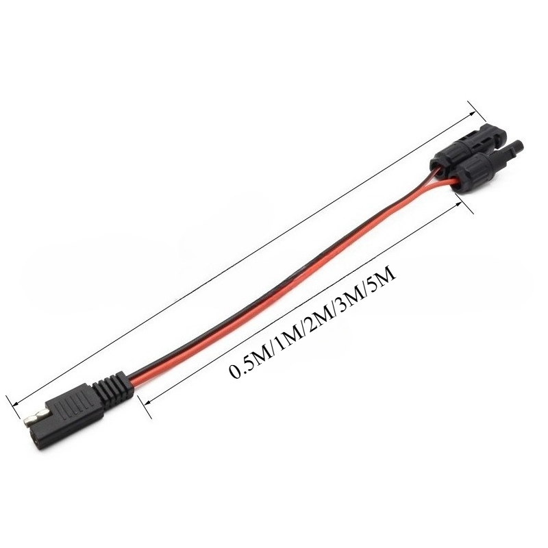 สายต่อขยายพร้อมขั้วต่อ MC4 ขนา - Solar Cable Mc4 Connector บทวิจารณ์และราคา
