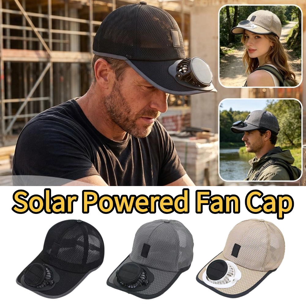 หมวกพัดลมพลังงานแสงอาทิตย์แบบ  - Renewable Energy Fan บทวิจารณ์และราคา