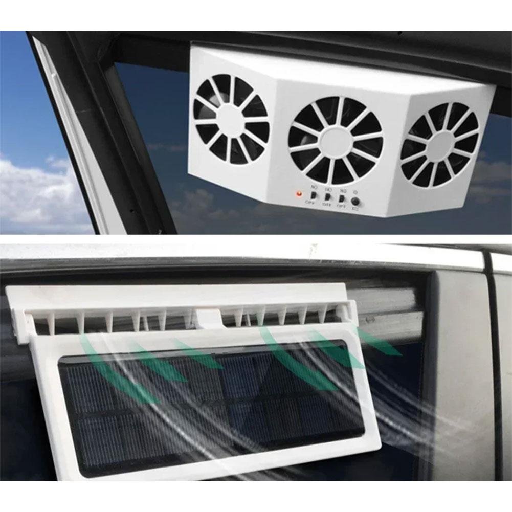 พัดลมระบายอากาศติดกระจกรถยนต์  - Renewable Energy Fan บทวิจารณ์และราคา