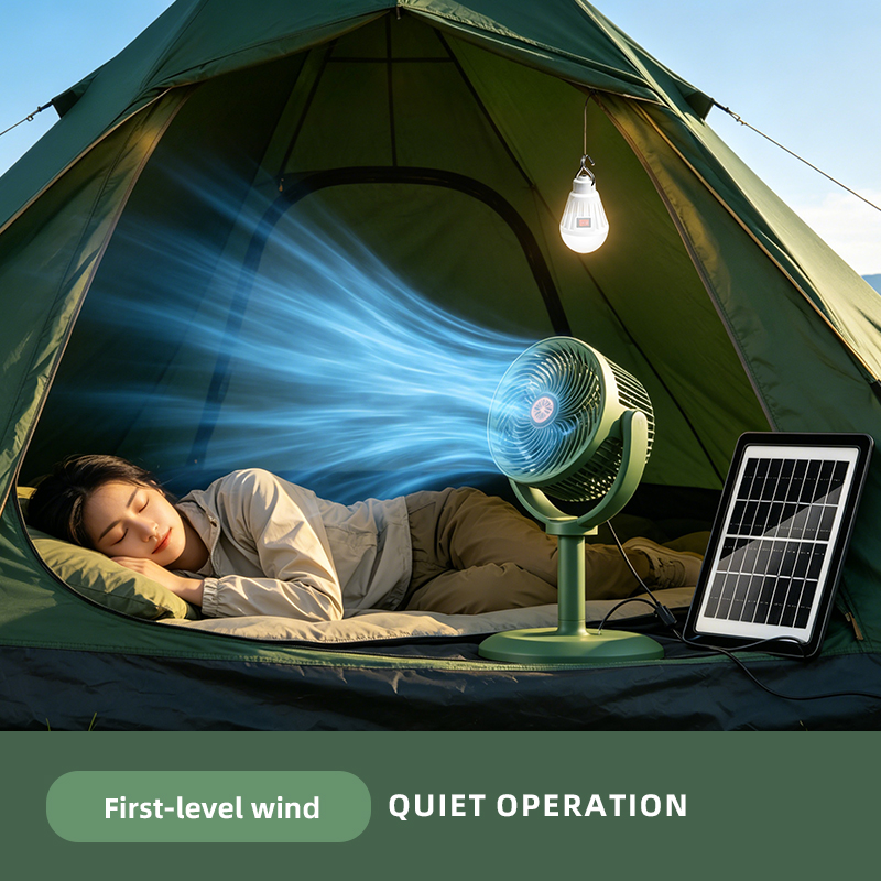 พัดลมตั้งพื้นแบบเทอร์ไบน์ลมหมุ - Renewable Energy Fan บทวิจารณ์และราคา